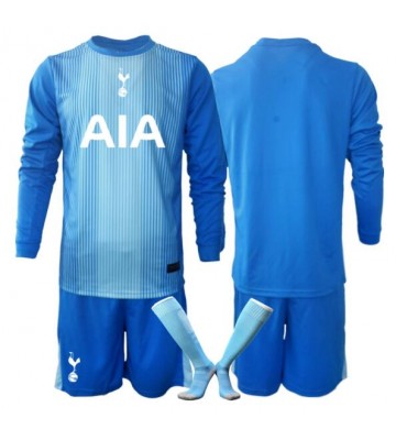Tottenham Hotspur Målmand Udebanetrøje Børn 2025-26 Langærmet (+ Korte bukser)